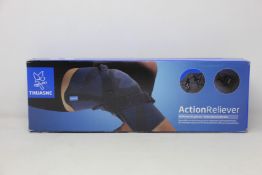 A boxed as new Thuasne Action Reliever Grey (Size 7, left medial/right lateral).