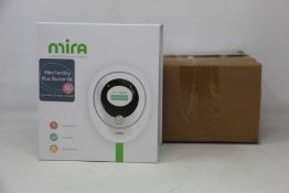 A boxed as new Mira Fertility Plus starter Kit EVA3000 (includes 1 digital analyser and ten test