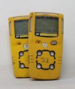 Two pre-owned BW Gas Alert XT Gas Detectors.