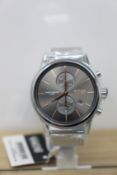 A man's Hugo Boss Jet Chronograph Mesh Watch (No box).
