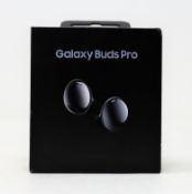 A boxed as new pair of Samsung Galaxy Buds Pro True Wireless Bluetooth Earbuds in Phantom Black (Box