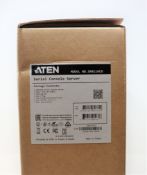 A boxed as new Aten SN9116CO Serial Console Server (Serial: A1K6-099-0015).
