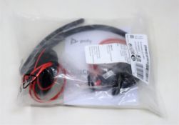 Four as new Plantronics Blackwire 3220 Binaural USB Headsets and five as new Plantronics Blackwire