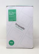 A boxed as new Safescan TimeMoto TM-616 Time Clock System (Box opened, some damage to box).