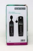 A pre-owned Kewtech KEW301 Dual Channel Thermocouple Thermometer (Box opened, some damage to box).