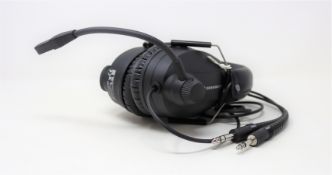 A Sennheiser HME 110 ATC Headset with 1.5m cable, 6.35 & 5.25mm jacks (Appears as new, no box).