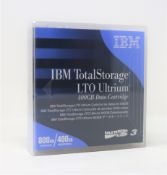 Twenty boxed as new IBM Total Storage LTO Ultrium-3 400GB/800GB Data Cartridges (P/N:24R1922) (4