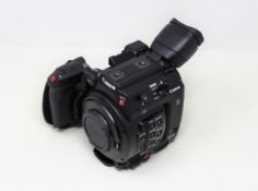 A boxed as new Canon EOS C200 4K EF Mount Cine Camera (Body only) with SanDisk Extreme PRO 128GB