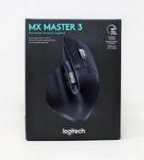 A boxed as new Logitech MX Master 3 Wireless Mouse (Box sealed).