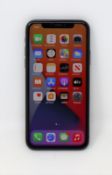 A pre-owned Apple iPhone X (AT&T/T-Mobile/Global/A1901) 64GB in Space Grey (iCloud activation clear.