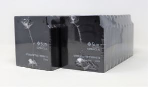 Twenty as new Sun StorageTek T10000 T2 Data Tape Cartridges (Two packs of ten, packaging sealed.