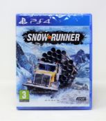 Six as new Snowrunner Game Disks for Sony PlayStation 4 (Packaging sealed).