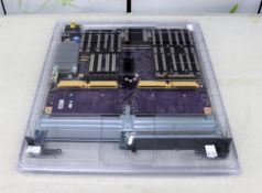 An Alcatel-Lucent (Nokia) 3HE08426AARE01 IOM3-XP-C IPU3A66EAA Input/Output module for use in 7750