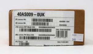 A boxed as new Lenovo ThinkPad USB-C Dock Gen2 Docking Station (P/N: 40AS0090UK) (Box sealed, some