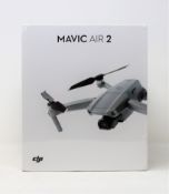 A boxed as new DJI Mavic Air 2 Drone (Box sealed).