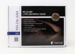Two boxed as new Noctua NH-L9A-AM4 37mm Low Profile CPU Coolers in Brown/Cream (Boxes opened, some