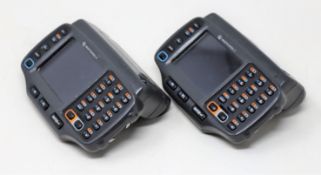 Two pre-owned Symbol Motorola WT4090 Wearable Touchscreen Computers (P/N: WT4090-N2H1GER).