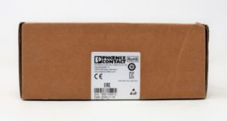A boxed as new Phoenix Contact FL SWITCH 1001T-4POE Industrial Ethernet Switch (Box selaed, some