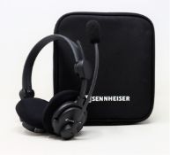 A boxed as new Sennheiser HME 46 Headset w/o cable with storage pouch (Art no: 508954) (Box