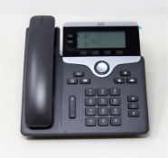 A boxed as new Cisco UC Phone CP-7821 Wireless IP Phone Handset (P/N: 74-101623-06).