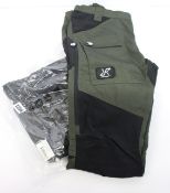 Two pairs of men's as new RVRC trousers; Norwand Pro (S) and GPx (S).