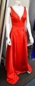 An as new Rosa Cara Cocktail red dress (UK 12).