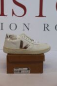 A pair of as new Veja V-10 trainers (UK 6).