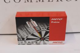 Six boxed as new METO ProLine price guns in Grey and Blue.