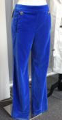 A pair of as new Temperley London Clove velvet trousers (UK 8 - RRP £340).