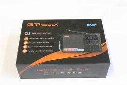 Twenty boxed as new GT Media D1 Portable Digital DAB+ FM Radios.