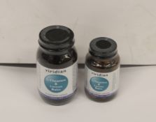 Viridian L-Theanine & Lemon Balm (90 and 30 capsules) (Approximately 35).