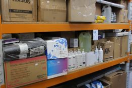 A large quantity of medical, PPE and related items.
