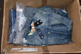 Six as new G-Star Raw denim jackets.