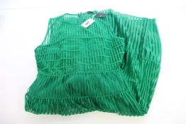 An as new Maje Rayana dress in green (Size T42).