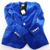 An as new Temperley London Clove velvet waistcoat (UK 8 - RRP £520).