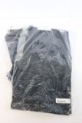 Two pairs of as new Wood Wood Stefan Classic trousers (1 x black, 1 x navy both size 30 - RRP £125
