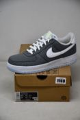 A pair of as new Nike Air Force 1 '07 (UK 7.5).