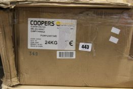 Ten pairs of as new Coopers 8353C Adjustable Comfy Handle Crutches.