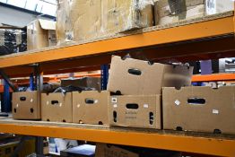 Six boxes of workwear trousers (Various sizes).