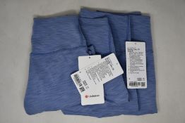 Four pairs of as new LuluLemon Wunder Train 8