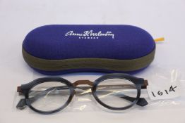A pair of as new Anne & Valentin glasses frames.