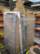 A miscellaneous quantity of flatpacked furniture and related items.