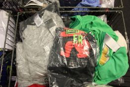 A quantity of as new Adidas sportswear and accessories.