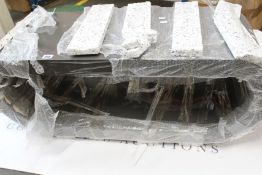 An as new Hoop coffee table in dark grey.