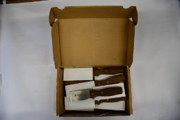 Twelve as new Don Carlos Original Pallet Knives (4530-04,00).