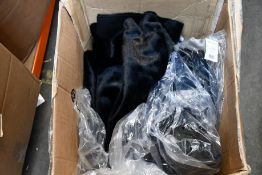 Three as new Rino & Pelle Dakin coats in black (All size 38 - RRP £87 each).