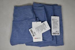 Four pairs of as new LuluLemon Wunder Train 8