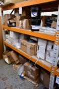 A large quantity of automotive parts, alloy wheels and related items.
