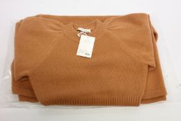 An as new Zimmermann cashmere sweater dress in camel (UK 10 - RRP £1071).