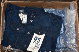 Six as new G-Star Raw denim jackets.